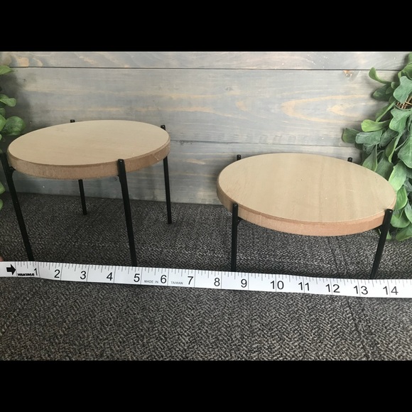 2 Decor Stands Wood Risers - Target Spring - Picture 8 of 10